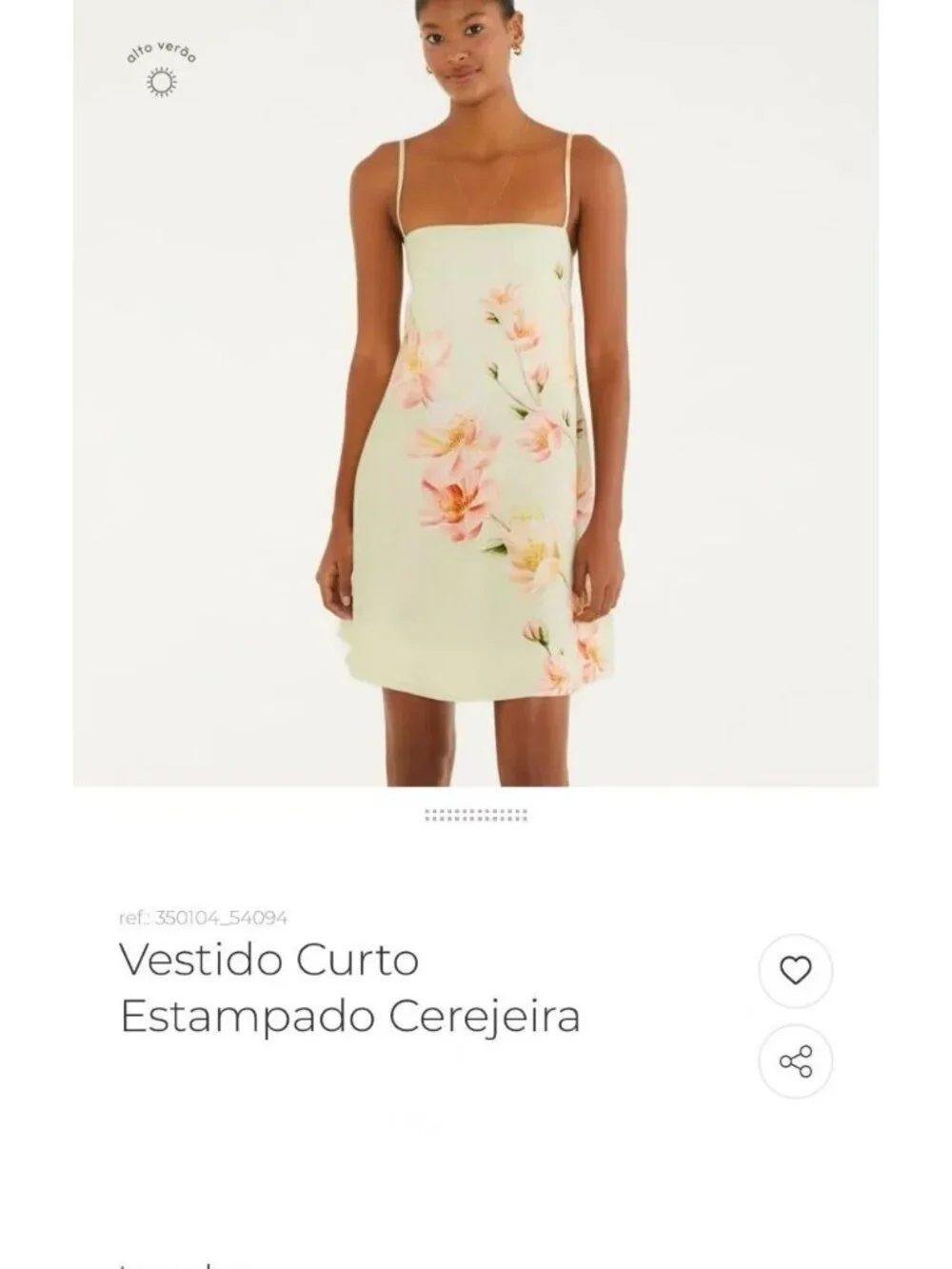 NWT Farm Rio Linen Blend Floral Print Sleeveless Mini Dress Elastic Waist Sz M - Picture 2 of 15